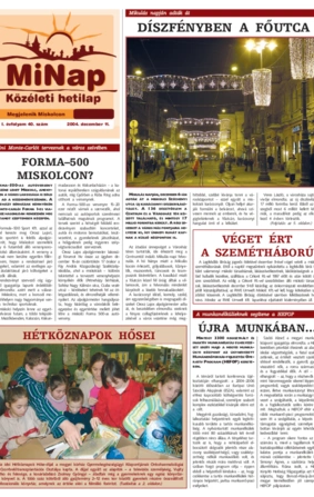 MiNap I. évfolyam 40. szám