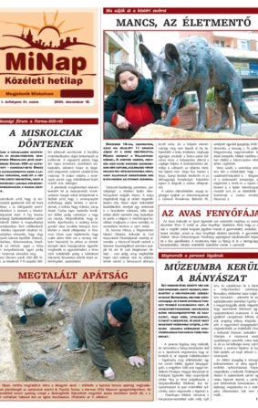 MiNap I. évfolyam 41. szám