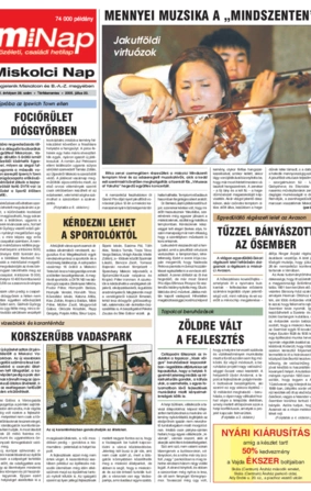 MiNap II. évfolyam 29. szám