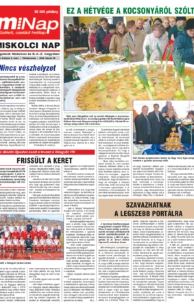 MiNap III. évfolyam 8. szám