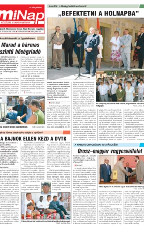 MiNap IV. évfolyam 29. szám