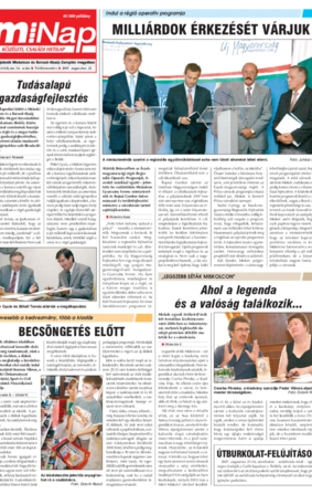 MiNap IV. évfolyam 34. szám