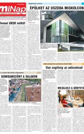 MiNap IV. évfolyam 40. szám