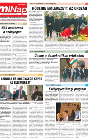 MiNap IV. évfolyam 43. szám