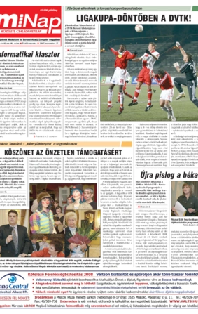 MiNap IV. évfolyam 46. szám