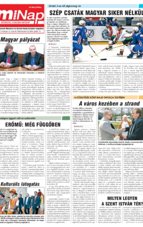 MiNap V. évfolyam 15. szám