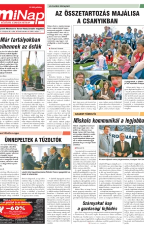 MiNap V. évfolyam 18. szám