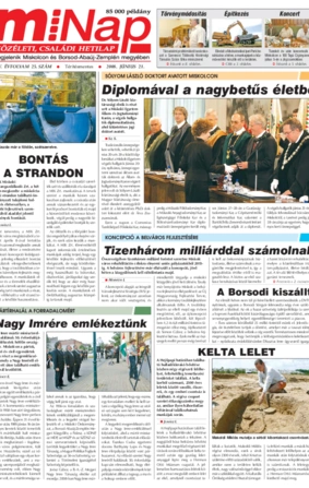 MiNap V. évfolyam 25. szám