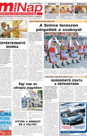 MiNap V. évfolyam 32. szám