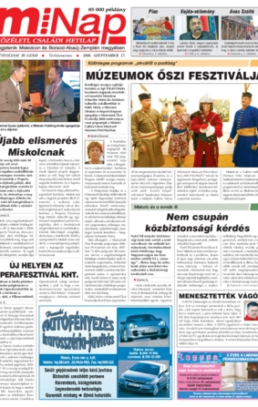 MiNap V. évfolyam 39. szám