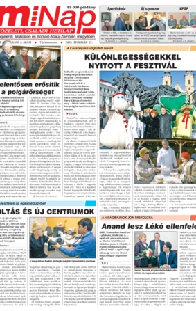 MiNap VI. évfolyam 8. szám