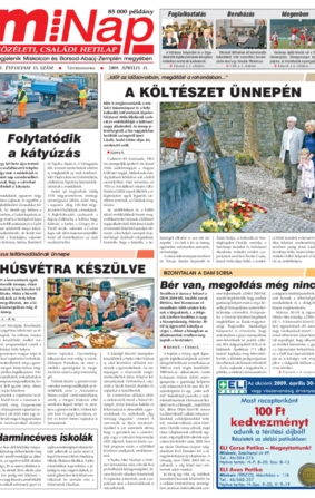 MiNap VI. évfolyam 15. szám