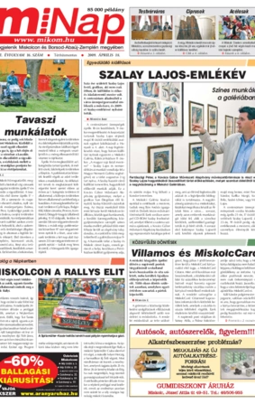 MiNap VI. évfolyam 16. szám