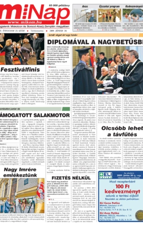 MiNap VI. évfolyam 25. szám