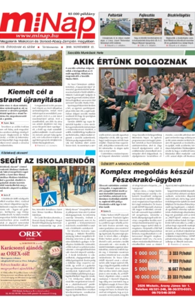 MiNap VII. évfolyam 45. szám