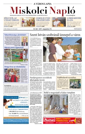 Miskolci Napló VIII. évfolyam 33. szám