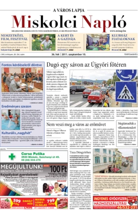 Miskolci Napló VIII. évfolyam 36. szám