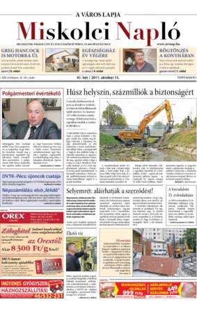Miskolci Napló VIII. évfolyam 41. szám