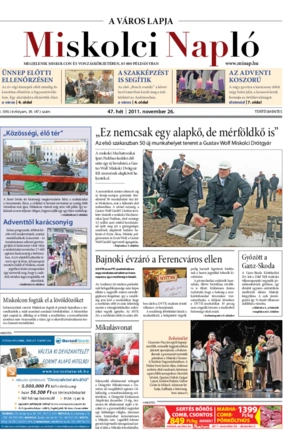 Miskolci Napló VIII. évfolyam 47. szám
