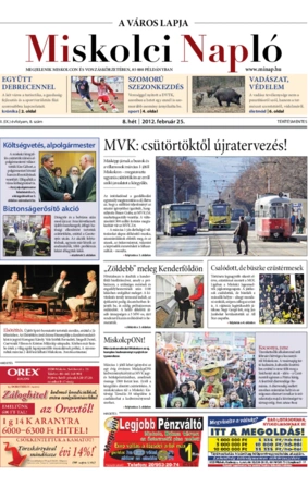 Miskolci Napló IX. évfolyam 8. szám