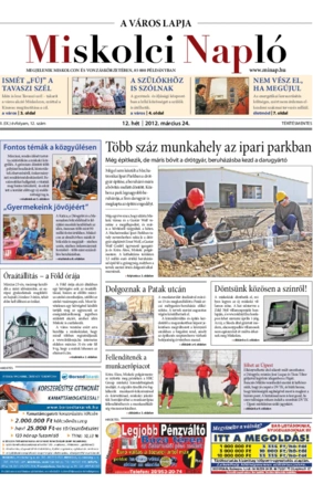 Miskolci Napló IX. évfolyam 12. szám