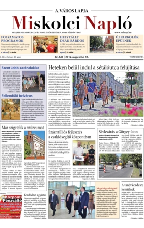 Miskolci Napló IX. évfolyam 32. szám