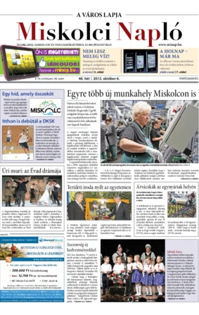 Miskolci Napló IX. évfolyam 40. szám