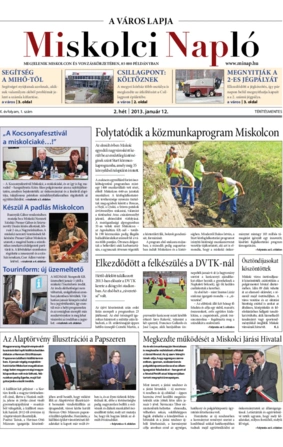 Miskolci Napló X. évfolyam 1. szám